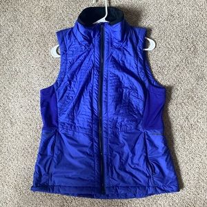 Athleta Women's Blue Quilted Vest